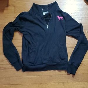 Victoria's secret pink xs quarter zip